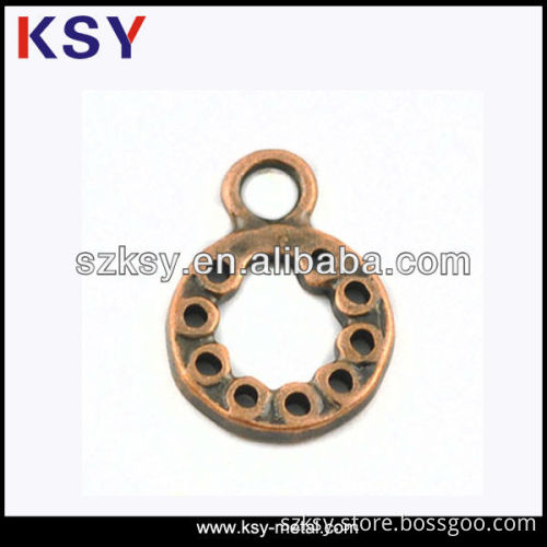 antique embossed metal logo for jewelry